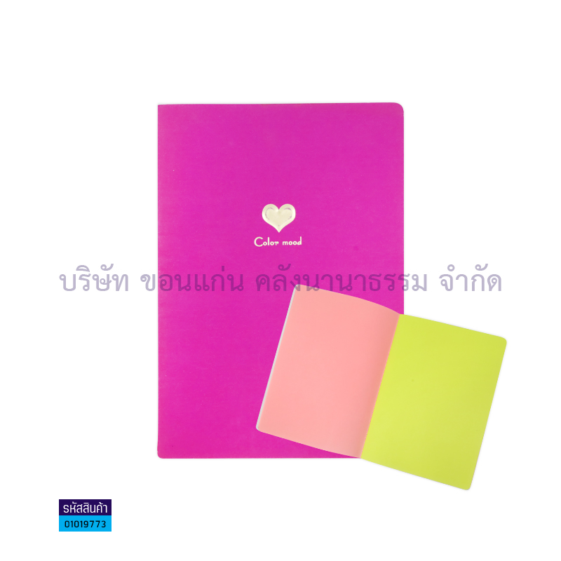 สมุดปกอ่อนสันเชือก CX-0099 กระดาษสี B5