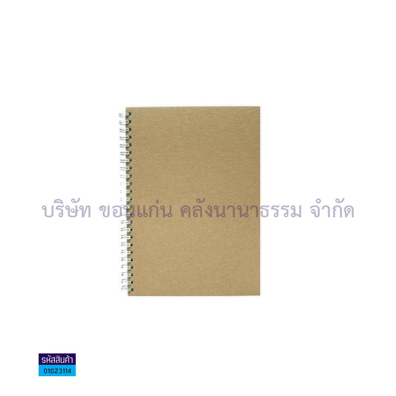 สมุดบันทึกเส้นตาราง(เส้นกริด) BSP TR-1582 A5 (80ผ.)(1X12)