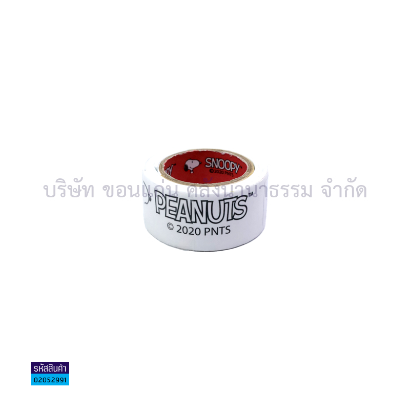 เทปโฟมกาว2หน้า NUVO SNOOPY(24มม.X40ซม.)(1X12)