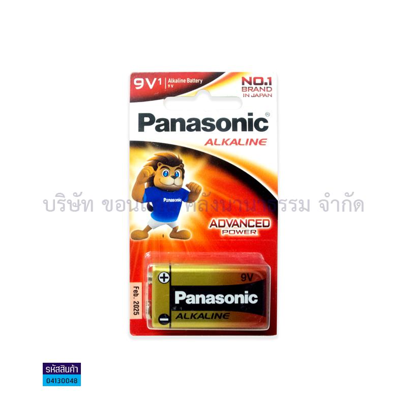 ถ่านอัลคาไลน์ PANASONIC 6LR61T 9V.(1X12)