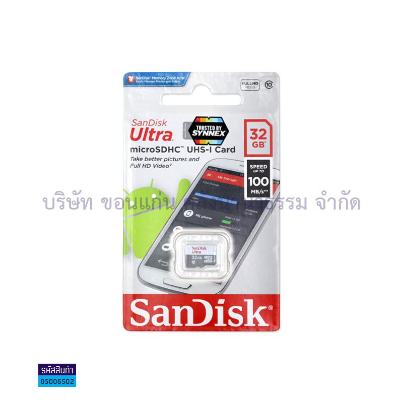 MICRO SD CARD SANDISK CLASS 10 32GB.