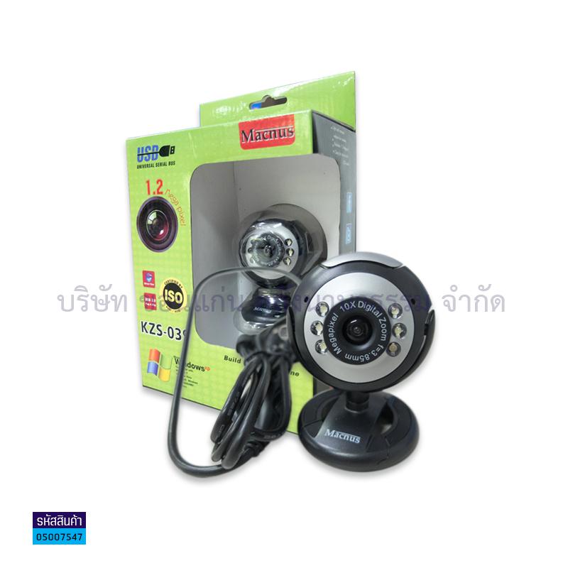 กล้อง WEBCAM MACNUS KZS-039/12MB