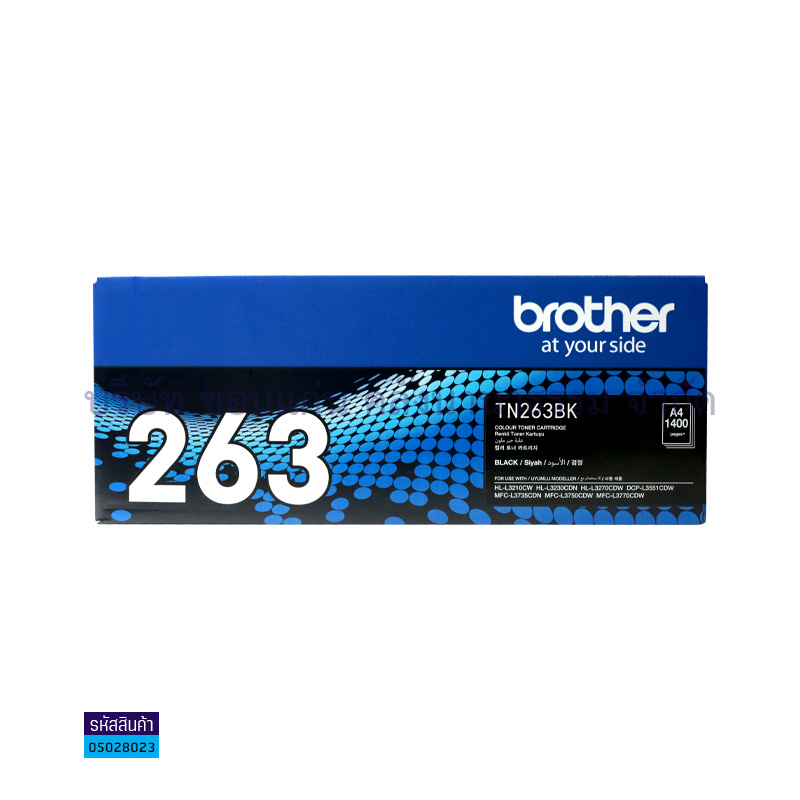 ผงหมึก BROTHER TN-263 BK/HL-L3230CDN,DCP-L3551CDW