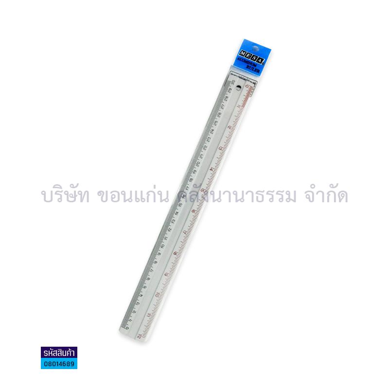 ไม้บรรทัดอลูมิเนียม ร่องกลาง ARB-12 30ซม.(1X12)