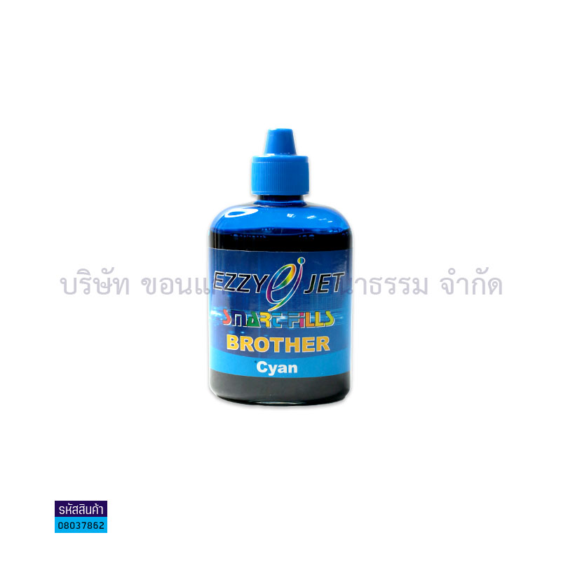 น้ำหมึก RECHARGE EZZYJET(BROTHER) C 100CC.(แบบเติม)(1X5)