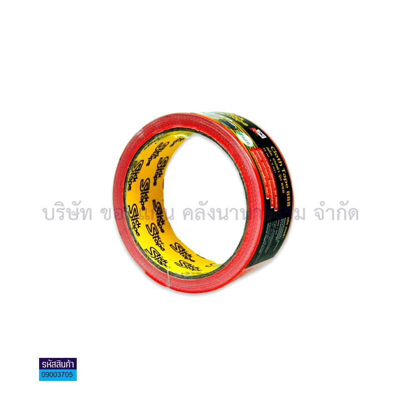 ผ้าเทปติดสัน(แลคซีน) STICK แดง(1.5"X9หลา)(1X96)