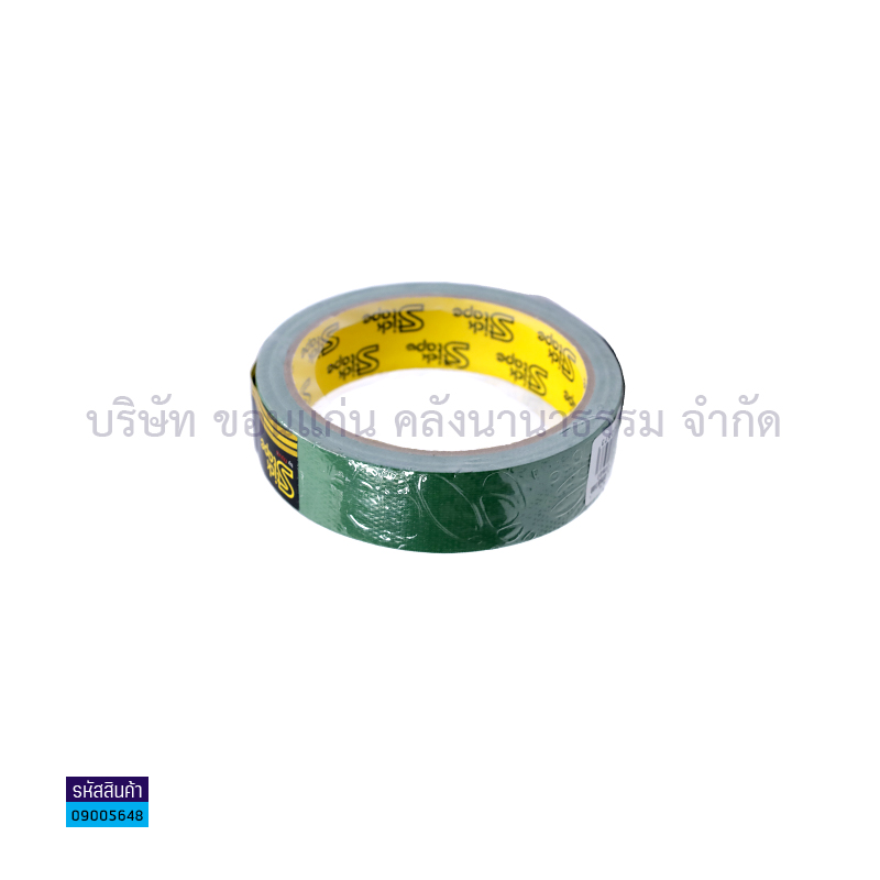 ผ้าเทปติดสัน(แลคซีน) STICK เขียวเข้ม(1"X9หลา)(1X144)