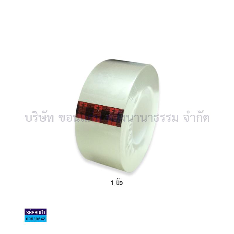 เทปใส 3M#500(1"X36หลา) แกนเล็ก(1X12)