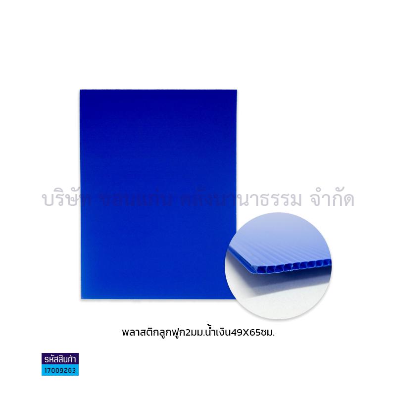 ฟิวเจอร์บอร์ด นง. 2มม. S(49X65ซม.)(พลาสติกลูกฟูก)