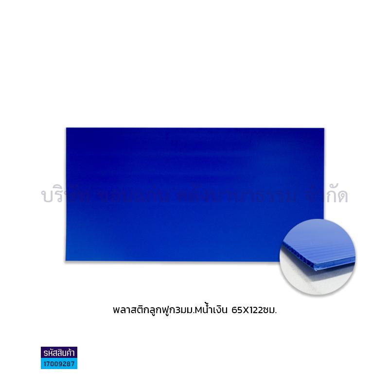 ฟิวเจอร์บอร์ด นง. 3มม. M(65X122ซม.)(พลาสติกลูกฟูก)