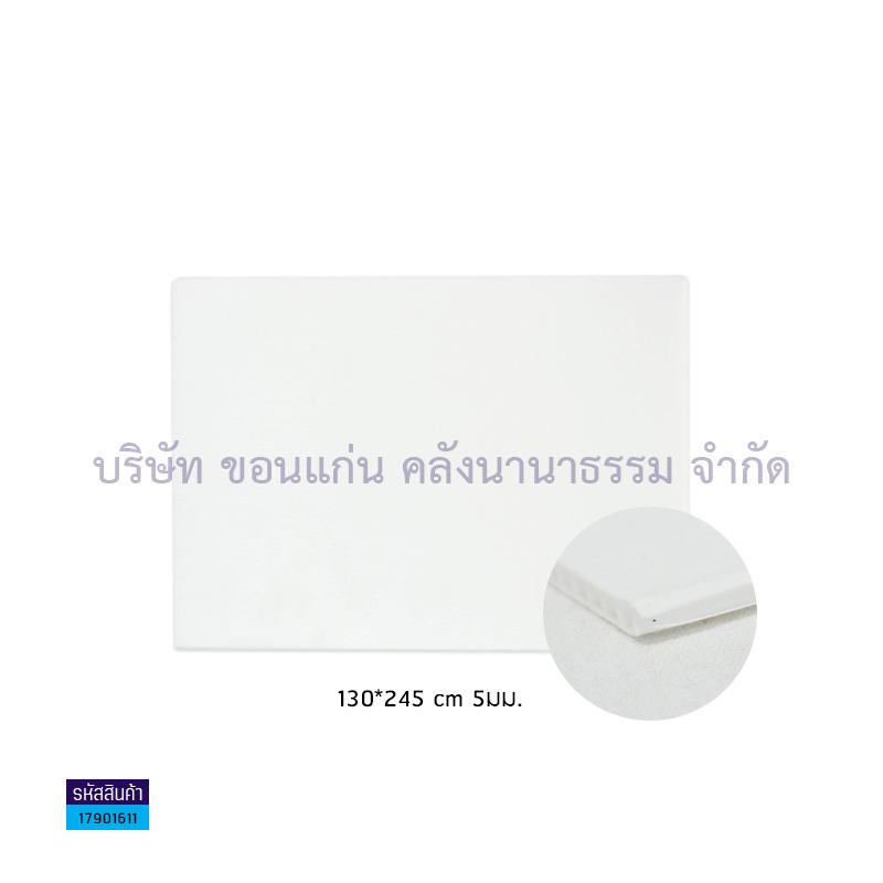 ฟิวเจอร์บอร์ด ขาว 5มม. L(130X245ซม.)(พลาสติกลูกฟูก)