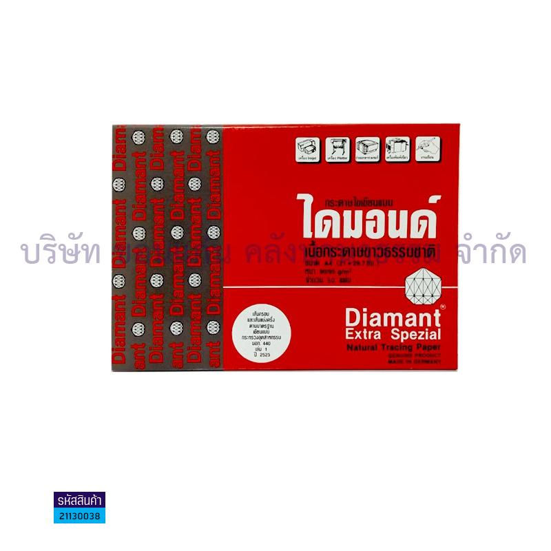 กระดาษไขเขียนแบบมีกรอบ DIAMON A4(50ผ.)