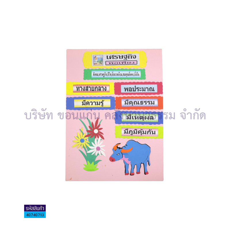 แผ่นโฟม เศรษฐกิจพอเพียง