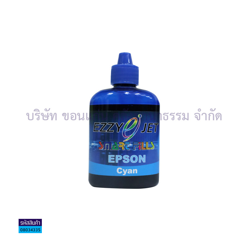 น้ำหมึก RECHARGE EZZYJET(EPSON) C 100CC.(แบบเติม)(1X5)