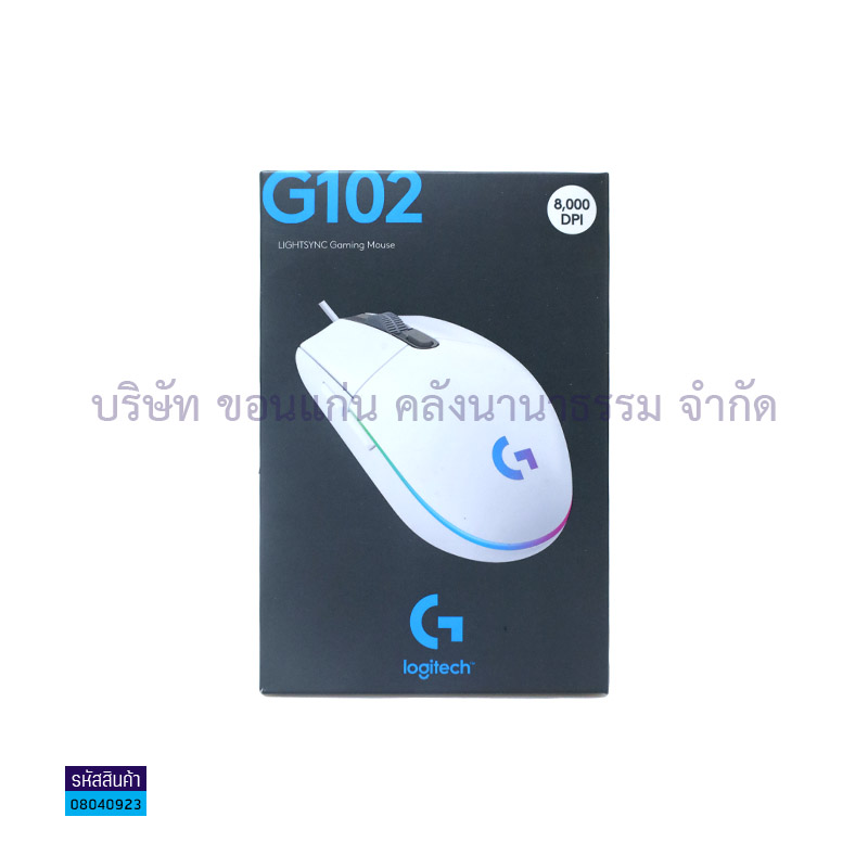 MOUSE GAMING LOGITECH G102 LIGHTSYNC USB