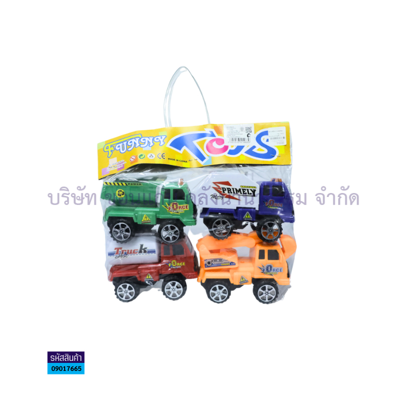 ของเล่น-รถก่อสร้าง #6636(4คัน)