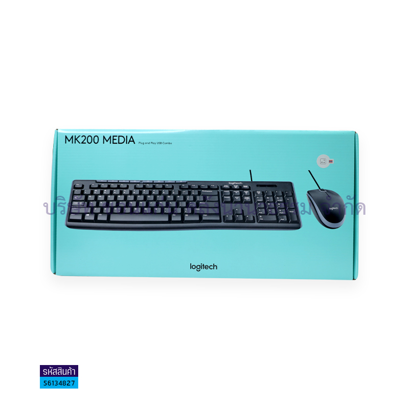 KEYBOARD+MOUSE LOGITECH MK200 USB