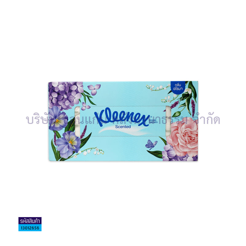 กระดาษเช็ดหน้ากล่อง KLEENEX อโรมาบ๊อกซ์(120ผ.)(1X3)